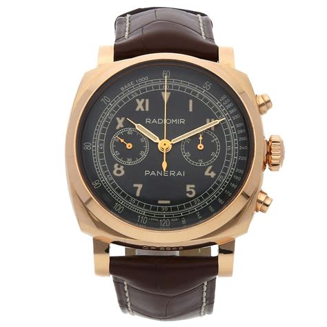 panerai limited edition radiomir 1940 chronograph oro rosso|Radiomir 1940 Oro Rosso .